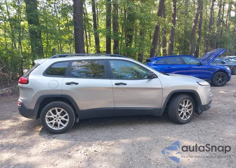 2017 Jeep Cherokee Sport Fwd из США, поврежденный, VIN 1C4PJLAB5HW596468